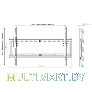 Кронштейн Kromax IDEAL-2 картинка 2